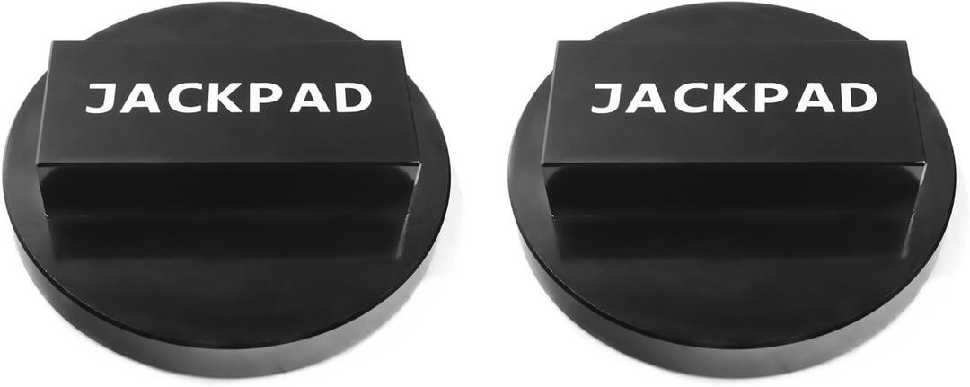 Jack Pad Adapter Anodized Black Replacement for B-M-W 135 335 535 E82 E88 E46 E90 E91 E92 E93 E38 E39 E60 E61 E63 E64 E65 E66 E70 E71 E89 X5 X6 X3 1M M3 M5 M6 F01 F02 F30 F10,Mini(2 pcs)