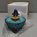 Halloween Ghost Bubble Bath Lamp,Cute Ghost Reading Book Lamp Spooky Ghost Night Lights for Bathroom Decor,Halloween Decorations for Indoor Readers & Book Lover Desk Home Party