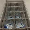 Libbey Blue Ribbon Goblet Glasses, Artisan Inspired, Durable Water Goblets Set of 8, Clear, Stemmed Water Glasses to Showcase Sodas, Cocktails, 12.8 Ounces