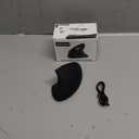 JYKEYMOUT Bluetooth and 2.4G (2-in-1) Rechargeable Wireless Mouse, Ergonomic Vertical Design, 1000/1200/1600 DPI, 6 Silent Buttons, for Laptop, Computer, PC, MacBook, Chromebook-Black