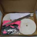 Leitee 2 Sets Adjustable Black Pink Bow Balloon Column Stand Kit Include 143 Pcs Black and Pink Adjustable Balloon Stands Kit for Bow Coquette Themed Party Graduation Birthday Wedding Floor Decoration