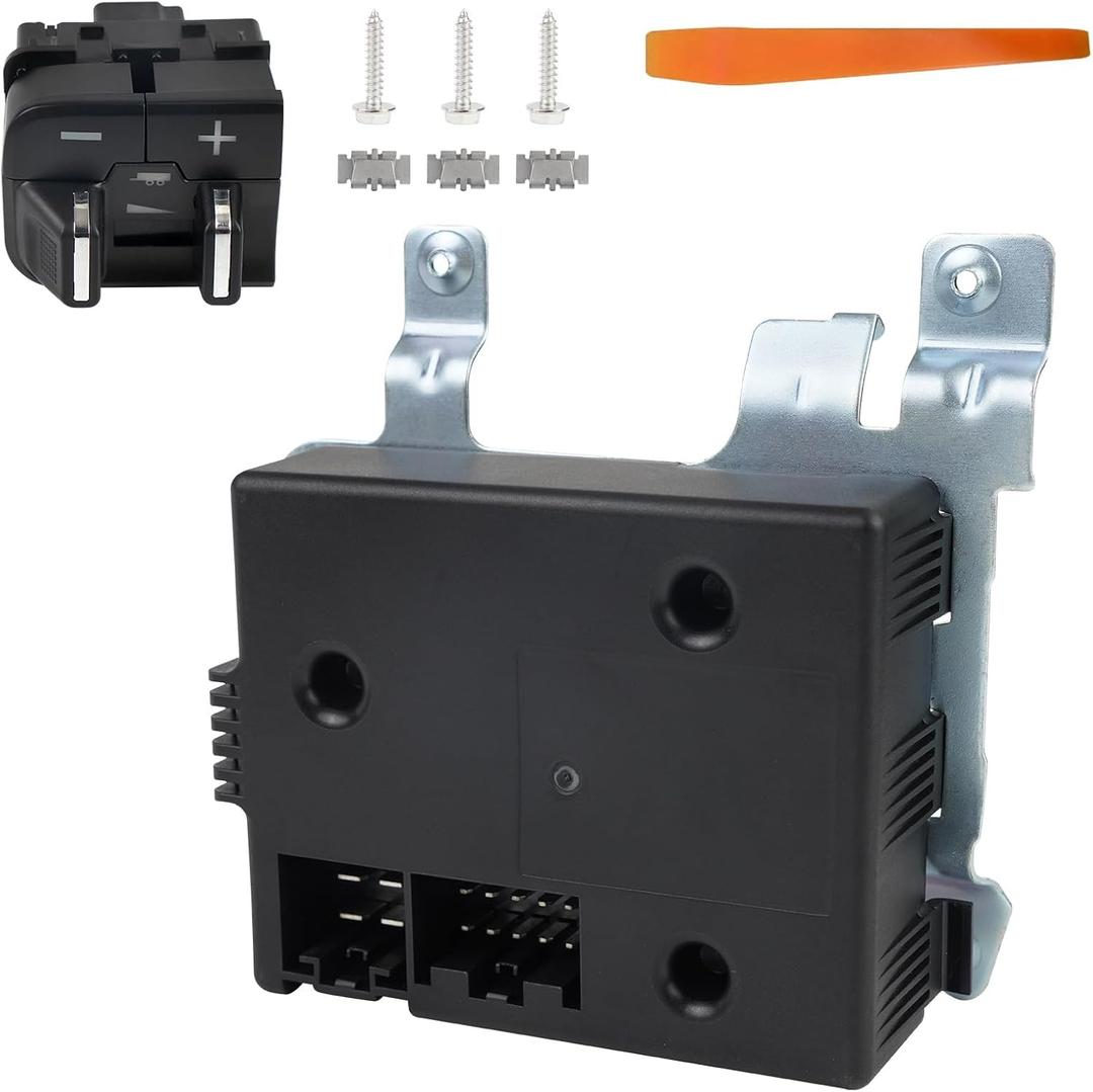 Trailer Brake Control Module Switch kit Compatible with Ram 1500 2500 3500 4500 5500 2016-2018 1500 Classic Edition 2019-2021 in-Dash Trailer Brake Controller Replace 82215040AC 82215040AB 68105206AC