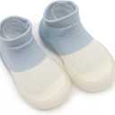 Baby Girls Boys First Walking Shoes Non Slip Soft Sole Sneakers Toddler Infant Sock Shoes Slipper socks (12-18 Months Toddler, Blue)