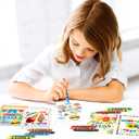 2 x Fancy Land End of Year Students Gifts from Teacher 24 Sets Have a Great Summer Postcards Color Your Own Summer Cards and Crayons Bulk for Kids Preschool Classroom Art Projects Party Favor Supplies