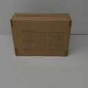 HORLIMER 12x9x4 inches Shipping Boxes Set of 20, White Corrugated Cardboard Box Literature Mailer