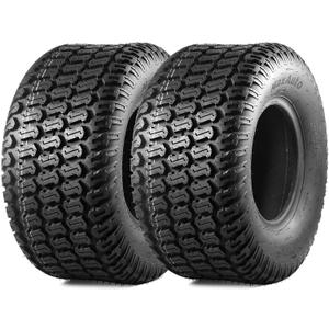 MaxAuto 18x8.50-8 18x8.5x8 Lawn Mower Golf Cart Turf Tires 4PR P332, Tubeless, Set of 2 18x8.5-8 Riding Lawn Mower Tires