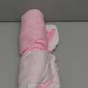 7.2FT 6FT Arch Backdrop Cover for Wedding, Set of 2 Stretchy Spandex Fitted Arch Stand Cover for Baby Shower, Birthday Party Decor, Chiara Backdrop Cover with Double-Sided Design(White, Pink)