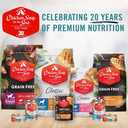 Chicken Soup for the Soul All Natural Premium Small Bites Adult Dry Dog Food, Real Meat First Ingredient, No By-Products, Supports Gut & Immune Health, Beef & Brown Rice, 4.5lb (EXP 12/12/25)