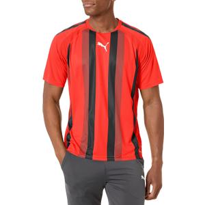 PUMA Men's Teamliga Jersey (X-Large, Red/Black/White)