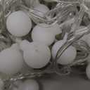 JMEXSUSS 100 LED Connectable Globe String Lights Indoor Bedroom, 33ft Warm White Christmas Lights Plug in with Remote, 8 Modes Hanging Fairy Light Outdoor for Room Classroom Party Valentine Day Decor