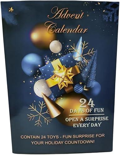 Animes Advent Calendar 2024, 24 Holiday Figures Toys for Anime Fans, Countdown to New Year and Christmas, 24 Days Figurine Decor Perfect Xmas Countdown Party Favor for Kids (Z Advent Calendar 2024), 4 Boxes