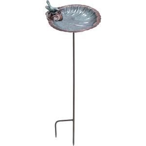 Achla Designs Scallop Shell Birdbath- Stake