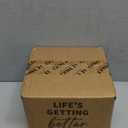 LE TAUCI 5 oz Espresso Mugs, Ceramic Small Stackable Coffee Cups, Designed for Double Shots of Espresso, Lungo and Tea, Perfect for Coffee Machine and Maker, Set of 4, White (5 Fluid Ounces)