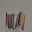 15 Pack Stylus Pens for Touch Screens Stylus Pen Compatible with Phone Tablets Kindle and Black Ink Ballpoint Pens-2 in 1 Stylists pens for Touch Screens (Multicolour)