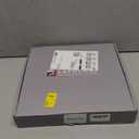 Lafocuse 12 Inch Silent White Wall Clocks for Kitchen Living Room Decor, Wooden Rustic Wall Clock Battery Operated, Decorative Farmhouse Clock