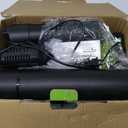 Leaf Blower, Electric Cordless Leaf Blower with 2 Batteries and Charger, 2 Speed Mode, Lightweight Leaf Blowers for Blowing Leaves, Patio Cleaning, Lawn Care and Dust