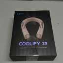 TORRAS COOLiFY 2S Neck Fan, 3 Model, 3-28H Extended Battery Life, Neck Fans that Blow Cold Air, Neck Air Conditioner, Cooling Neck Fan for Work, Hiking, Travel. Gift for Women, Mom, Apricot