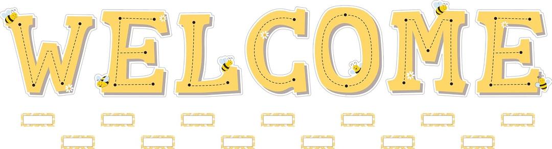 Teacher Created Resources Buzzing Bees Welcome Bulletin Board (TCR6912)