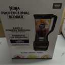 Ninja Professional Blender, Smoothie Blender, Drink Mixer, Grinder, Ice Crusher, Frozen Fruit Blending | Professional 1000 W Power, Total Crushing Technology, XL 72-oz. Pitcher Black, Grey, BL610