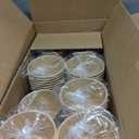 Restaurantware Paper Soup Containers 200 Pack Of 16 oz Disposable Kraft To Go Hot Soup Serving Bowls BPI-Certified Compostable Leakproof Stackable Food Containers For Noodles, Pasta And Desserts