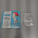 Ball of Foot Cushions (2 Pairs Gel Shoe Inserts), Heel Inserts for Women, Non Slip Heel Pads, Heel Cushions for Women Foot Pain Relief and Comfort, One Size Fits Any (Clear)