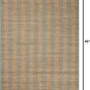 Loloi Chris Loves Julia Judy Collection JUD-04 Natural/Sky 2'-3" x 3'-9" Accent Rug