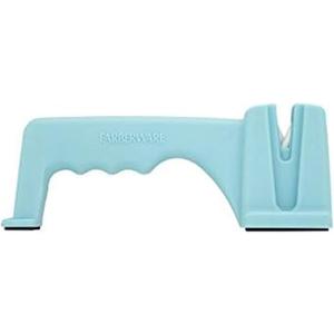 Farberware Edgekeeper Tabletop Kitchen Knife Sharpener, 7.5-Inch, Aqua