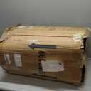 Riakrum 20 Pieces Exercise Yoga Mat Workout Mat with Strap 68 x 24 Inch Fitness Gym Mat Yoga Mat Non Slip for Women Men Gym Home Supplies(Black)