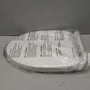 TOTO SoftClose Slow Close Elongated Toilet Seat and Lid, Cotton White - SS124#01