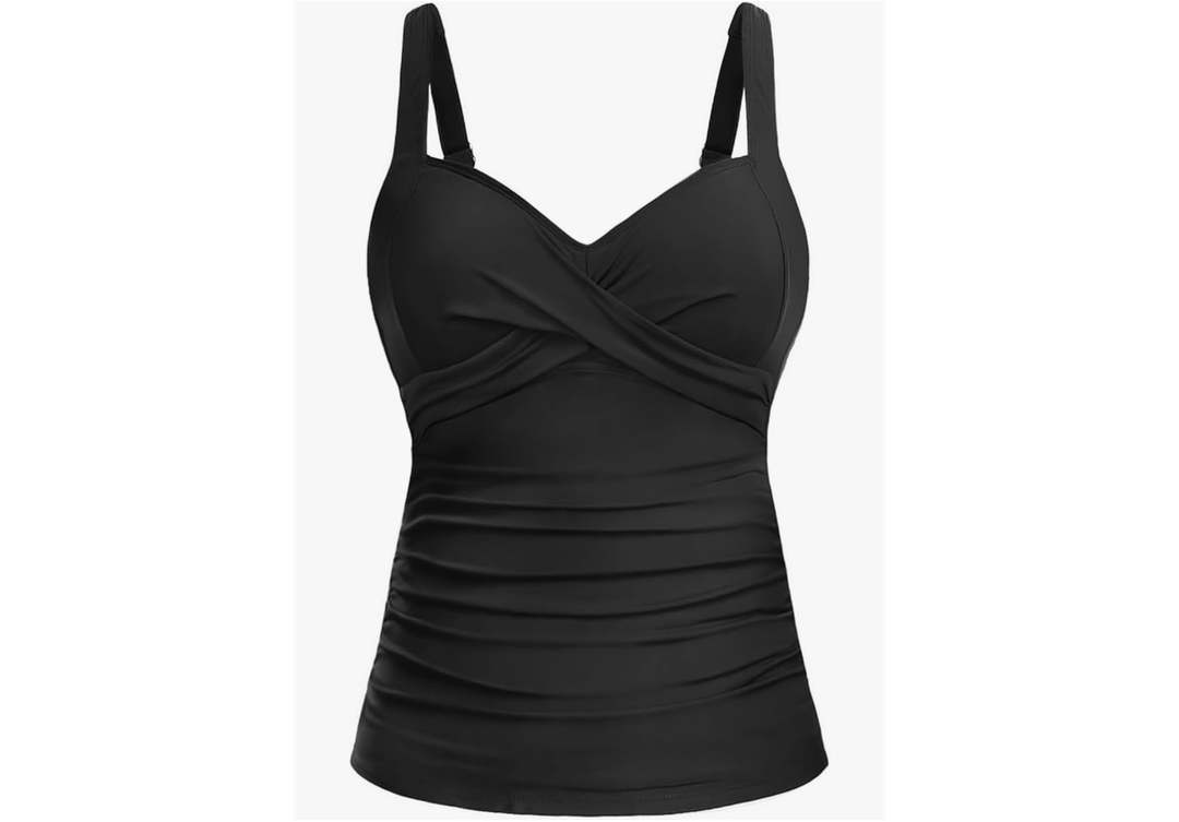 Women's Underwire Tankini Top Only - Tummy Control Bathing Suit Top No Bottom 2025, 10 Women's Underwire Tankini Top Only - Tummy Control Bathing Suit Top No Bottom 2025, 10