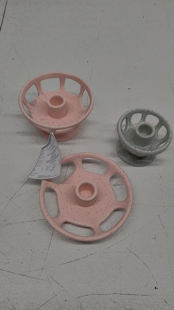 Porcelain Candle Holder 3Pack