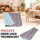 Washable Puppy Pee Pads with Pheromones, Reusable Pee Pads for Dogs, Extra Large, Non-Slip, Leakproof, Fast Absorbent Training Pads for Puppy, Dogs, Cats, Adults, Housebreaking (S: 15.7" 23.6")