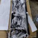 GarveeLife 12x20 ft Metal Carport, Reinforced Frame and Steel Roof for All-Weather Use, Permanent Shelter for Bass Boats, Full-Sized Pickup Trucks, and Tractors (Gray)