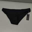 Tempt Me Women Low Rise Bikini Bottoms - Black Moderate Coverage Bathing Suit Bottoms Low Waisted Swimsuit Bottoms Brief Swimwear 2025 M