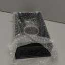 Doorbell Chime Cover Box Only, Wood Doorbell Cover Inside Decorative Door Bell Chime Box Covering Black Door Bell Cover for Indoor/Outdoor Home Wall (Type 2 Black)