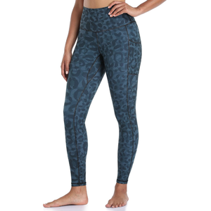 Colorfulkoala Women's High Waisted Yoga Pants 7/8 Length Leggings with Pockets S