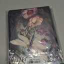 Case for Samsung Galaxy Tab S9 Plus/S9 FE Plus 5G 12.4 Inch Tablet 2023 (Model SM-X810/SM-X816B/SM-X818U/SM-X616B), Leather Multi-Angle Stand Cover with Auto Sleep/Wake, Dragonfly Peony