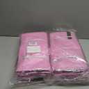 12 Pack Extra Large Moving Bags, Heavy Duty Packing Bags with Zippers and Handles for Space Saving, Clothes Storage, College Essentials, Travel, Pink