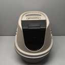 No-Mess Hooded Cat Litter Box, Standard, Multicolor, 21 in x 16 in x 15 in