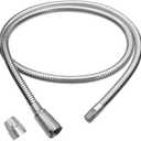 46092000 46174000 Grohe Kitchen Faucet Hose Replacement, Ladylux Metalflex Hose Compatible Grohe K4 K7, Bridge and Ladylux Cafe, Alira Sink Faucet, Pull-out Kitchen Faucet, 59 inch StarLight Chrome