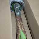 VECELO 4FT Artificial Monstera Plant Tall, 48'' Faux Swiss Cheese Plants Large with Fake Bark, Dried Moss and Pot, Houseplant for Indoor Outdoor Living Room Home Decor