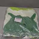 Unisex Kids Onesie Animal Costume Teens Halloween Cosplay Jumpsuit Novelty Christmas Outfit for Girls Boys Green XS