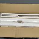 4 Tier Plastic Storage Bins with Lid 23QT, Stackable Storage Containers with Wheels, Folding Storage Boxes, Collapsible Storage Bins, Closet Organizers and Storage for Living Room, Office, Dorm (White)