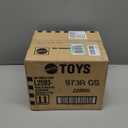 Creative Co-Op Square Decorative Metal Boxes with Gold Finish (Set of 3 Sizes)