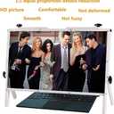 22 inch Screen Magnifier for Laptop,3D HD Screen Magnifying for Movies, Videos, and Gaming, Screen Enlarger with Adjustable Angle Design Amplifier Desktop Magnifier for Seniors Reading (White)