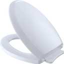 TOTO SS224#01 Guinevere SoftClose Elongated Toilet Seat, Cotton White