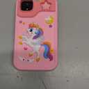 Kids Phone for Girl Toys, Kids Camera Toy Smart Phone Birthday Gifts Toddler Ages 2, 3, 5, 7, 8, 10 Year Old, Educational Learning Toys with 2.8" Touchscreen, Music Player, Video Player, Game(Pink)