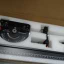 GOINGMAKE Table Saw Miter Gauge with Micro Adjust Flip Stop and 13 Precision Angle Position Stops, Miter Gauge for Table Saw with 18 Inch Fence for Crosscut and Miters, Fits 3/8" x 3/4" Slot