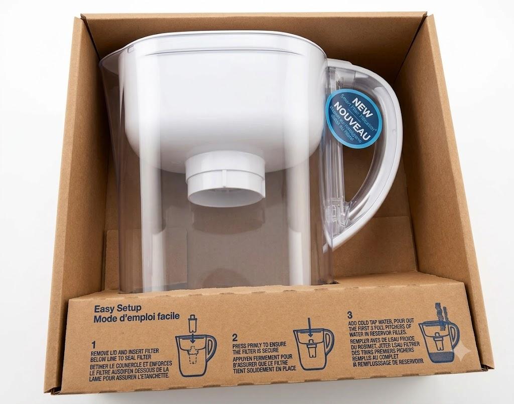 Brita Metro Water Filter Pitcher with SmartLight Filter Change Indicator