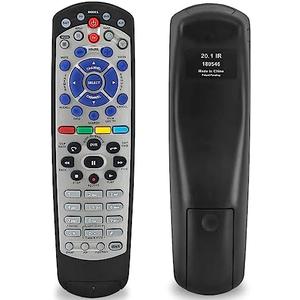 IR Remote Control for Dish Network 20.1 Remote Control, JKZTJOF Receiver Remote for Dish Network 20.1 IR Satellite Receiver TV DVD AUX